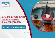 High-End Wicker Swing Chairs: A Perfect Choice for Resorts High-End Wicker Swing Chairs: A Perfect Choice for Resorts