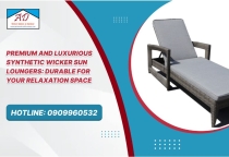 Premium and Luxurious Synthetic Wicker Sun Loungers: Durable for Your Relaxation Space Premium and Luxurious Synthetic Wicker Sun Loungers: Durable for Your Relaxation Space