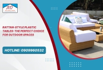 Rattan-Style Plastic Tables: The Perfect Choice for Outdoor Spaces Rattan-Style Plastic Tables: The Perfect Choice for Outdoor Spaces