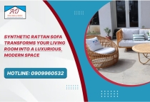 Synthetic Rattan Sofa Transforms Your Living Room into a Luxurious, Modern Space Synthetic Rattan Sofa Transforms Your Living Room into a Luxurious, Modern Space