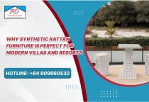 Why Synthetic Rattan Furniture is Perfect for Modern Villas and Resorts Why Synthetic Rattan Furniture is Perfect for Modern Villas and Resorts