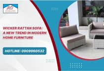 Wicker Rattan Sofa: A New Trend in Modern Home Furniture Wicker Rattan Sofa: A New Trend in Modern Home Furniture