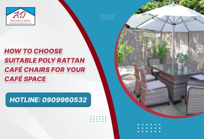 How to Choose Suitable Poly Rattan Café Chairs for Your Café Space