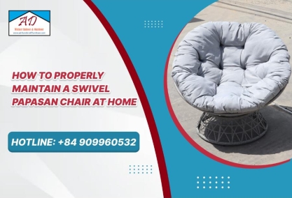 How to Properly Maintain a Swivel Papasan Chair at Home