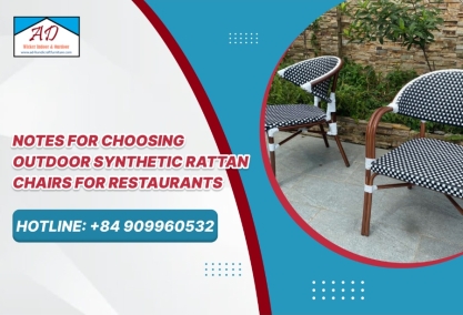 Notes for Choosing Outdoor Synthetic Rattan Chairs for Restaurants
