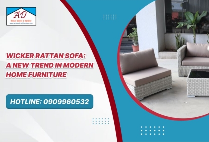 Wicker Rattan Sofa: A New Trend in Modern Home Furniture
