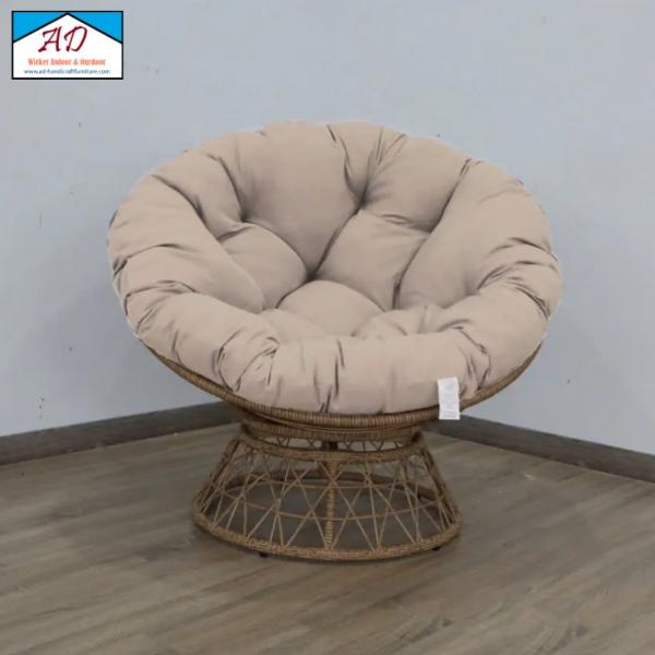 Swivel Papasan chairs help reduce back pain and improve posture