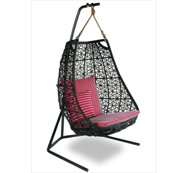 POLY RATTAN SWING CHAIR - PRSW-015