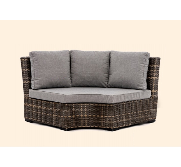 POLY RATTAN SECTIONAL SOFA SET 