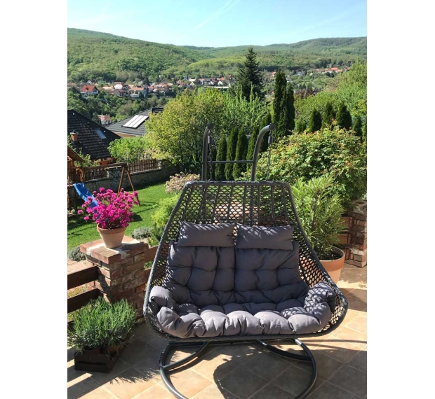 POLY RATTAN SWING CHAIR - TH2