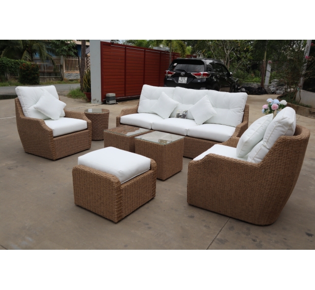 POLY RATTAN SOFA SET 