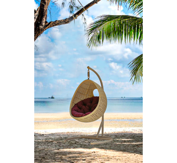POLY RATTAN SWING CHAIR - PRSW-018