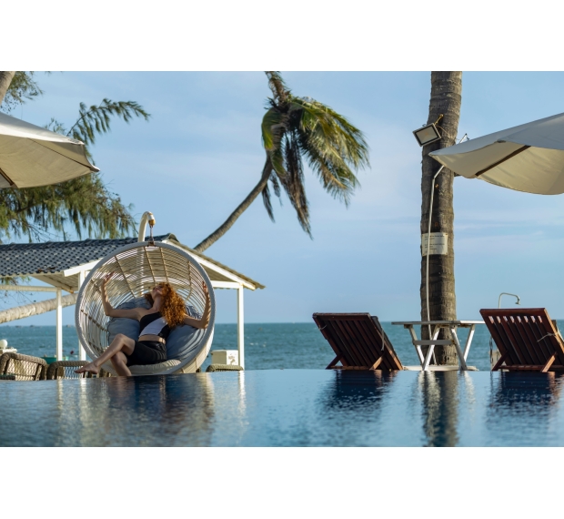 POLY RATTAN SWING CHAIR - PRSW 042