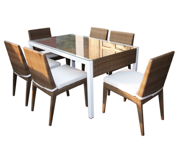 POLY RATTAN DINING SET