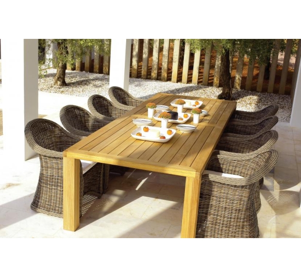 POLY RATTAN COFFEE SET (ROUND FIBER)