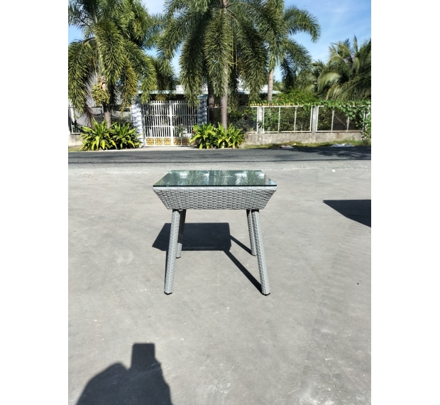 POLY RATTAN COFFEE SET (K/D)