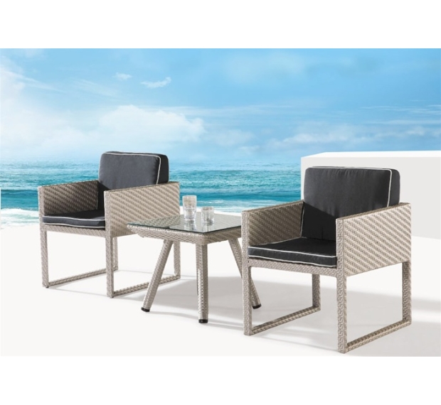 POLY RATTAN COFFEE SET (K/D)