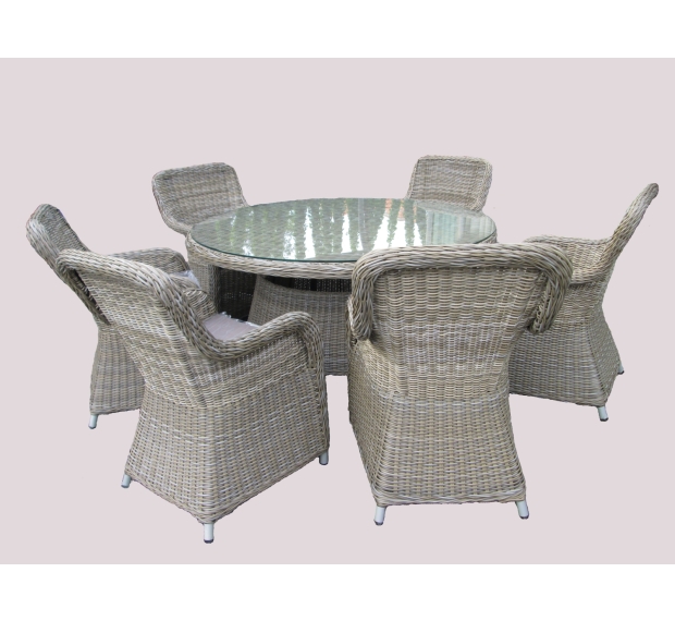 POLY RATTAN COFFEE SET