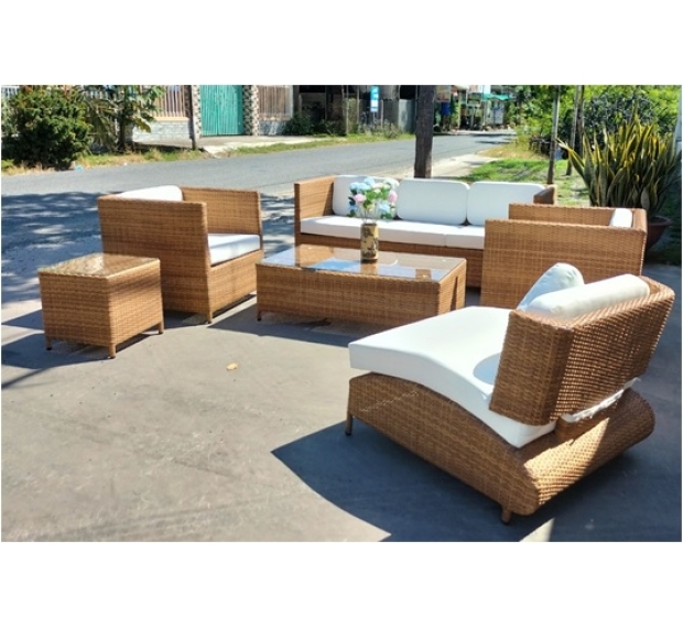 POLY RATTAN SOFA SET 