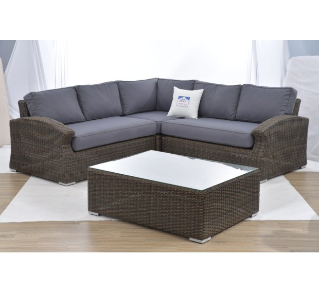 POLY RATTAN SOFA SET 