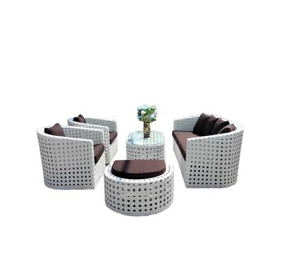 POLY RATTAN SOFA SET 
