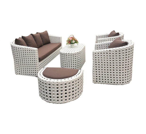 POLY RATTAN SOFA SET 