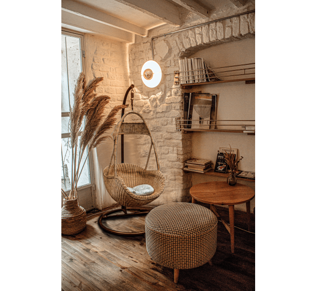 POLY RATTAN SWING CHAIR - PRSW-007