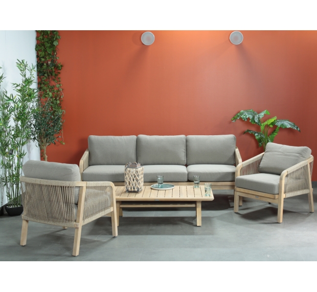 ROPE SOFA SET OF 4 