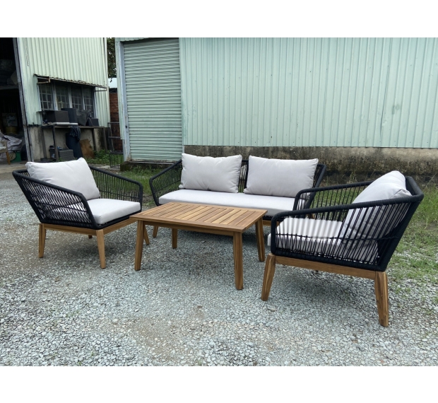 ROPE SOFA SET OF 4