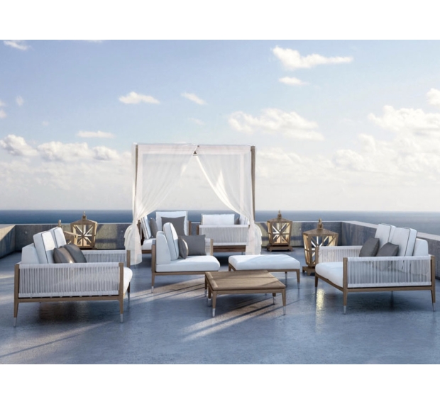 ROPE SOFA SET OF 4