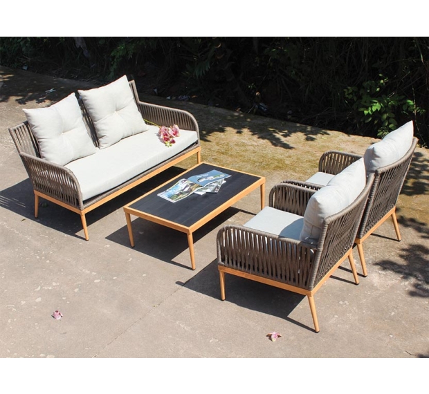 ROPE SOFA SET OF 4