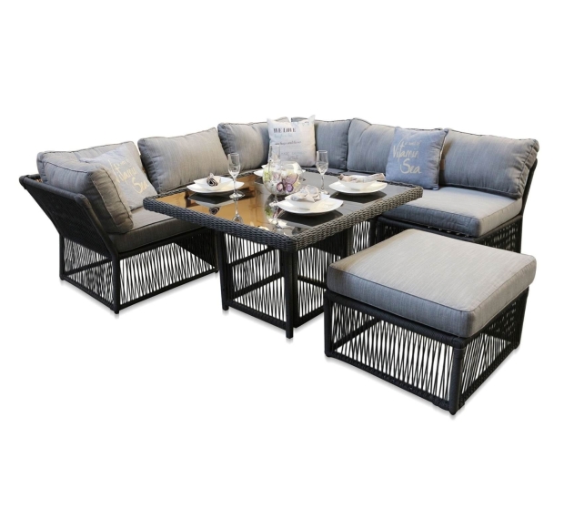 ROPE SOFA SET OF 4
