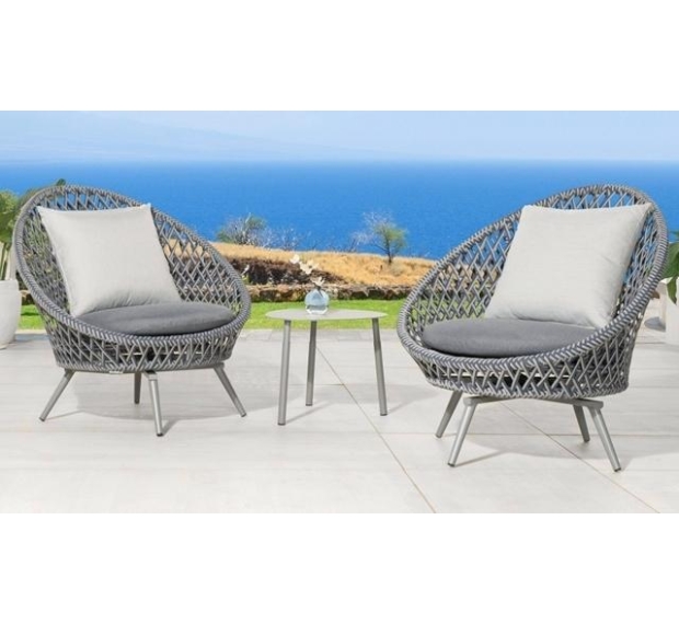 ROPE SOFA SET OF 4