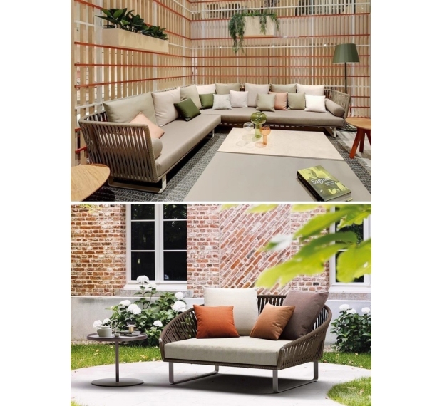ROPE SOFA SET OF 4