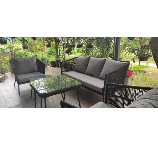 ROPE SOFA SET OF 5