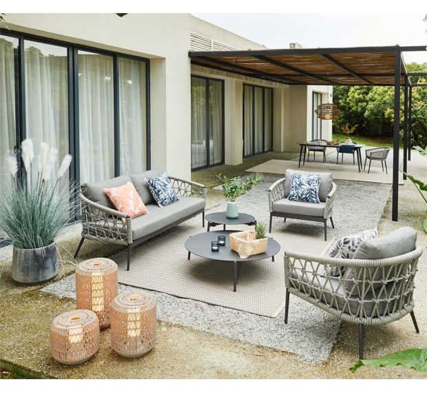 ROPE SOFA SET OF 5