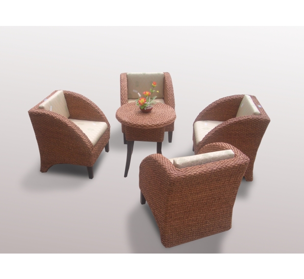 WATER HYACINTH COFFEE SET 