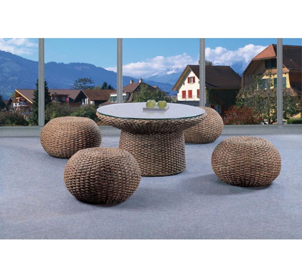 WATER HYACINTH COFFEE SET