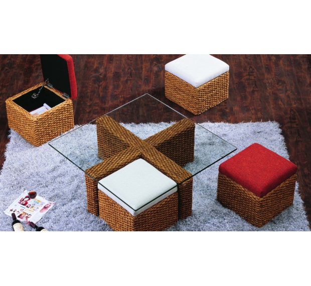 WATER HYACINTH COFFEE SET 
