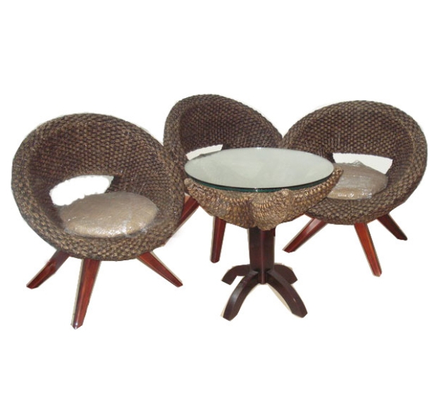 WATER HYACINTH COFFEE SET 