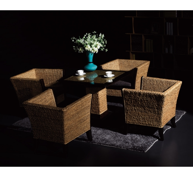 WATER HYACINTH COFFEE SET
