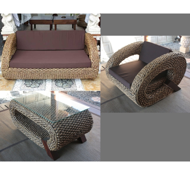 WATER HYACINTH SOFA SET