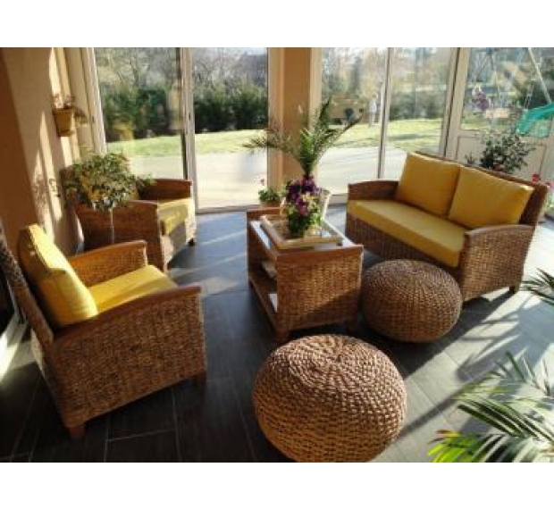 WATER HYACINTH SOFA SET 
