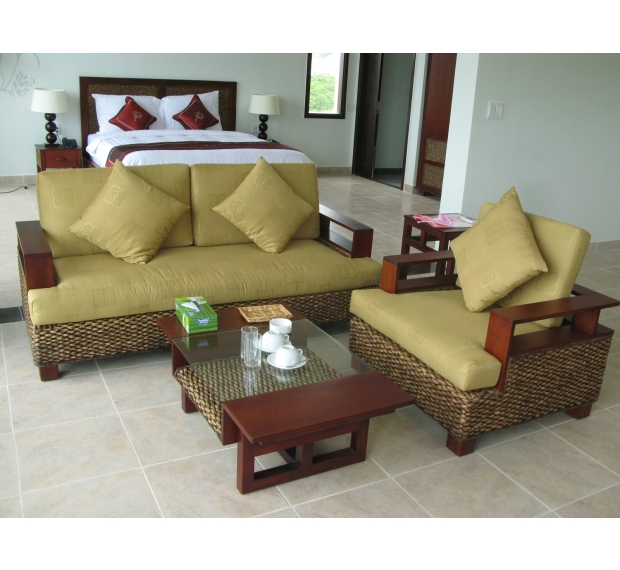 WATER HYACINTH SOFA SET 