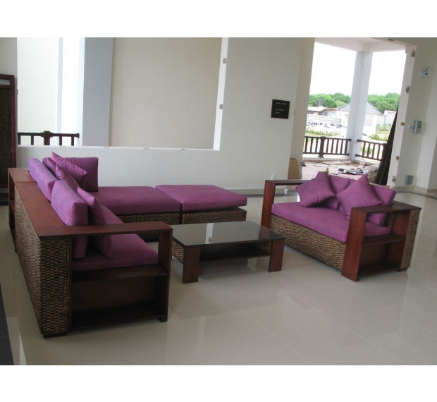 WATER HYACINTH SOFA SET 