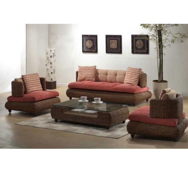 WATER HYACINTH SOFA SET 