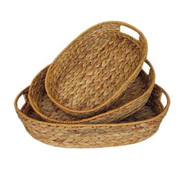 WATER HYACINTH BASKET - SET OF 3