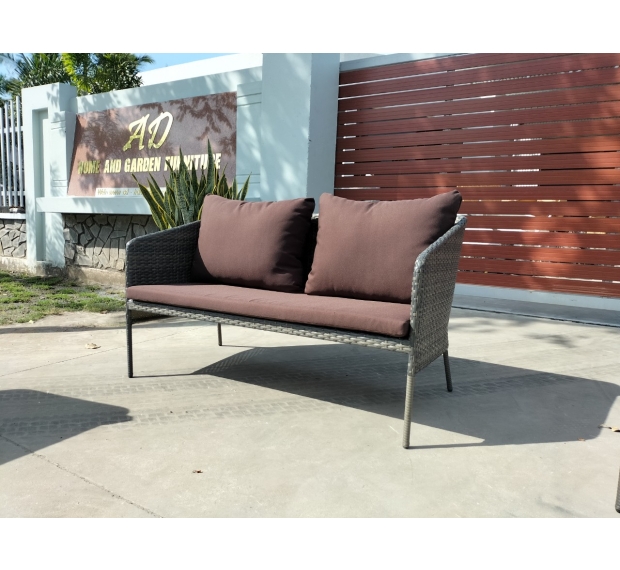 POLY RATTAN SOFA SET  