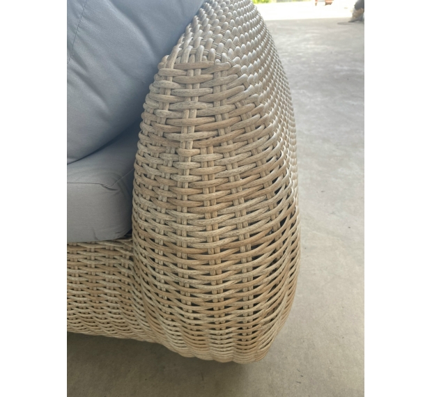 POLY RATTAN SOFA