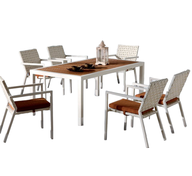 POLY RATTAN COFFEE SET